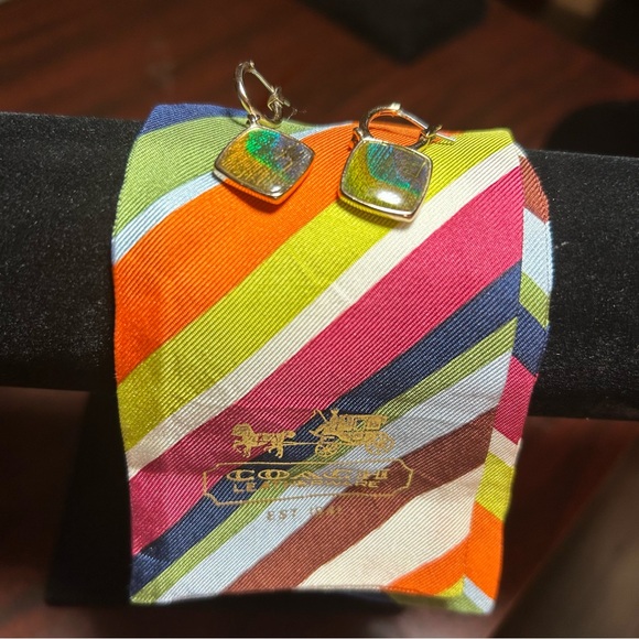 Peacock Earrings - Picture 2 of 4